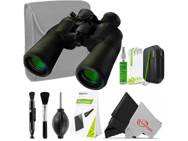 Nikon 8252 ACULON A211 10-22x50 Binocular (Black) with Professional Cleaning Kit