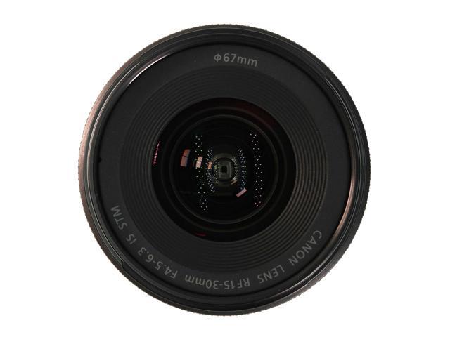 Canon - RF 15-30mm F4.5-6.3 IS STM Ultra-Wide Angle Zoom Lens for EOS R-Series Cameras - Black - image 3