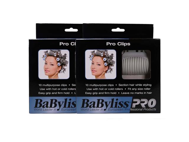 2x BaBylissPRO Clips for Rollers BABPC10