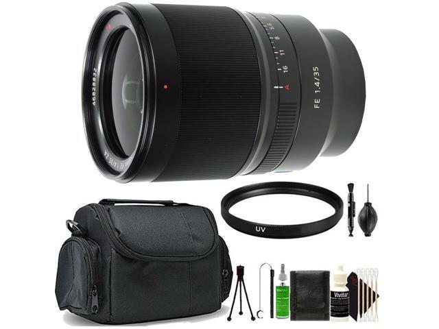 Sony Distagon T* FE 35mm f/1.4 ZA Full-frame E-mount Prime Lens + Cleaning Accessory Kit