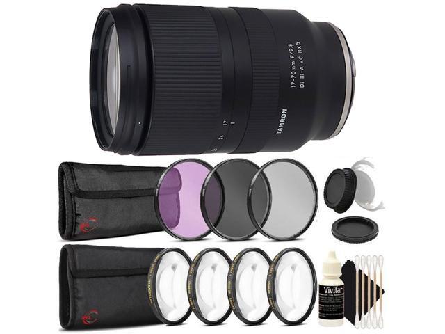 Tamron 17-70mm F/2.8 Di III-A VC RXD Lens For Sony E-Mount APS-C Mirrorless Cameras+ Filter Accessory Kit