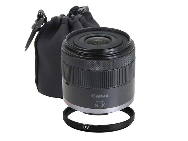 Canon RF-S 14-30mm f/4-6.3 IS STM PZ Lens (Canon RF) with Waterproof Lens Pouch and 58mm UV Filter