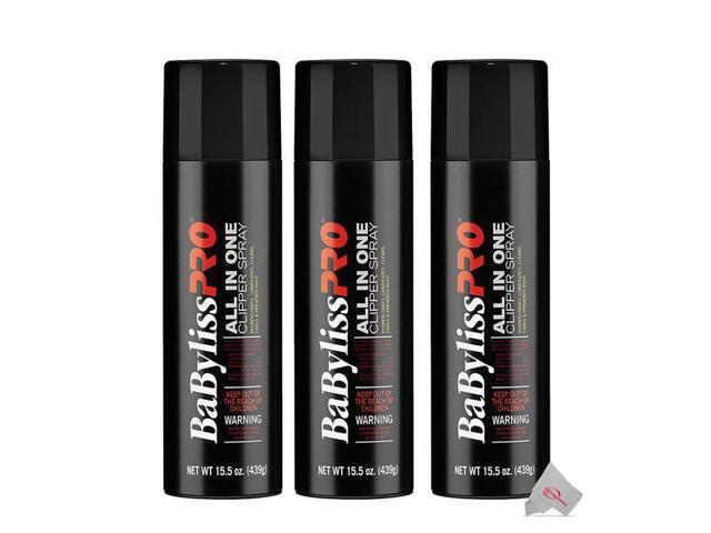 3x BaByliss PRO FXDS15 All In One Clipper Spray 15.5oz