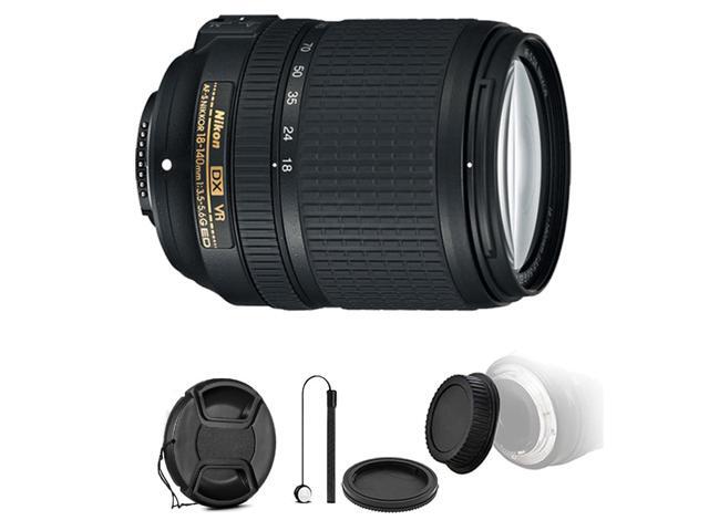 Nikon AF-S DX NIKKOR 18-140mm f/3.5-5.6G ED Lens Lens with Rear & Front Lens Cap + Holder for Nikon D5600 D5300