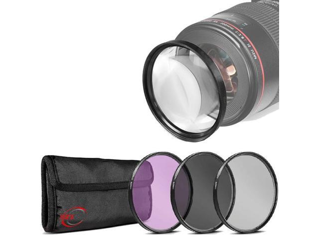 52MM Filter Kit FOR NIKON AF-S 18-55mm, 35mm f/1.8G, 55-200mm VR, 50mm f/1.8D