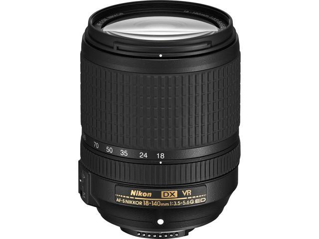 Nikon 18-140MM F/3.5-5.6G ED AF-S DX VR Camera Lens (International Model) + Cleaning Kit