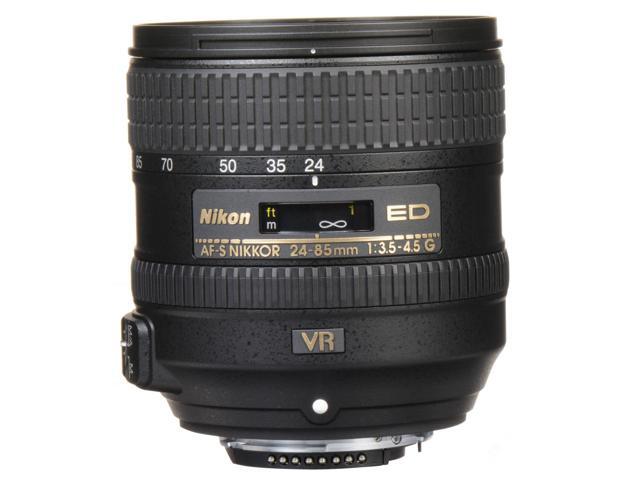 Nikon AF-S NIKKOR 24-85mm f/3.5-4.5G ED VR Lens + Cleaning Kit