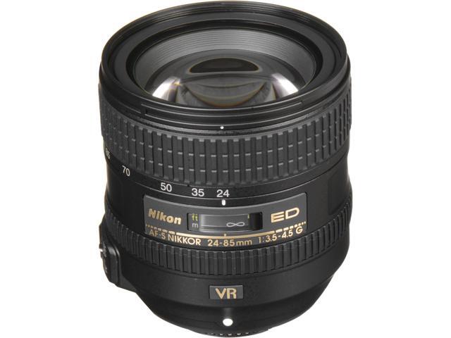 Nikon AF-S NIKKOR 24-85mm f/3.5-4.5G ED VR Lens + Cleaning Kit