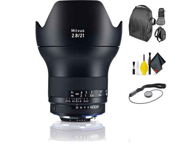 Zeiss Milvus 21mm f/2.8 ZF.2 Lens for Nikon F - 2096-548 + Deluxe Lens Cleaning Kit