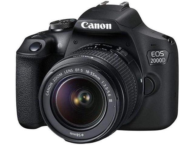 Canon EOS 2000D / Rebel T7 DSLR Camera + 18-55mm Lens & Accessory Bundle