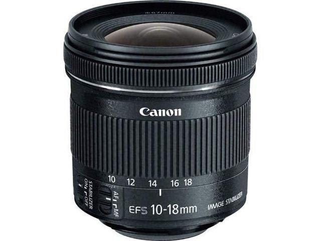 Canon EF-S 10-18mm f/4.5-5.6 IS STM Lens International Version