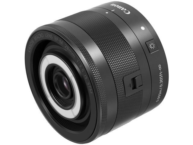 Canon EF-M 28mm f/3.5 Macro IS STM Lens With Cleaning Kit
