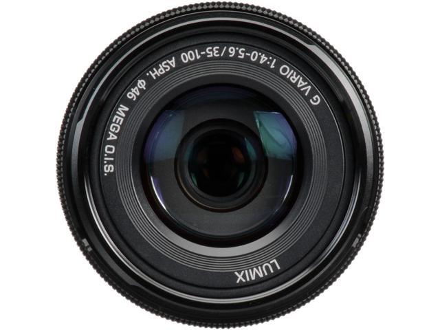 Panasonic Lumix G Vario 35-100mm f/4-5.6 ASPH. MEGA O. I.S. Lens with: 3PC Filter Kit + Lens Pouch + More
