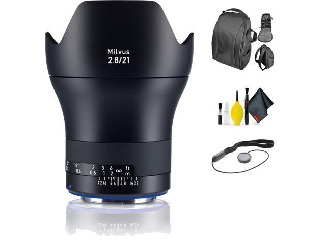 Zeiss Milvus 21mm f/2.8 ZE Lens for Canon EF - 2096-549 + Deluxe Lens Cleaning Kit