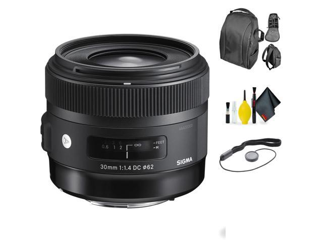 Sigma 30mm f/1.4 DC HSM Art Lens for Canon + Deluxe Lens Cleaning Kit