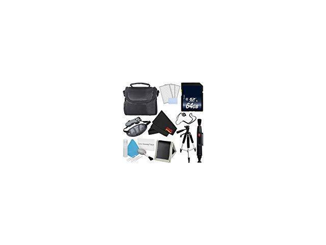 Accessory Kit for Nikon Coolpix B500,B700, P900, 64GB SDXC Class 10 Secure Digital High Speed Memory Card + Camera Case + MORE