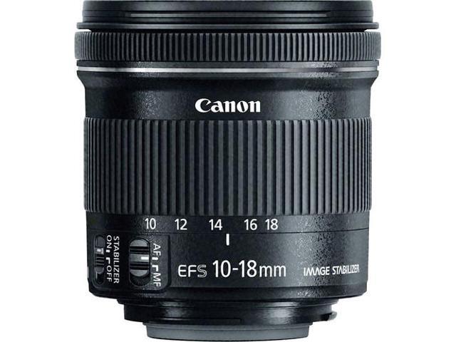 Canon EF-S 10-18mm f/4.5-5.6 IS STM Lens (International Model) with Filter Kits
