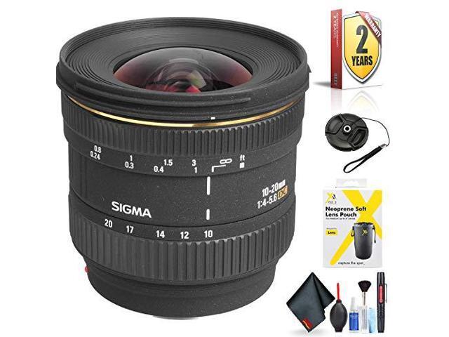 Sigma?10-20mm f/4-5.6D EX DC Lens for Sony A? for Sony A Mount + Accessories (International Model with 2 Year Warranty)
