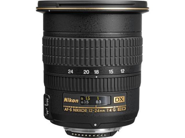Nikon AF-S DX Zoom-NIKKOR 12-24mm f/4G IF-ED Lens Includes Filter Kits and Tripod (Intl Model) Bundle