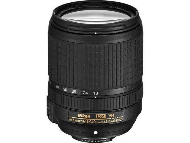 NIKON 18-140MM F/3.5-5.6G ED AF-S DX VR Lens with Corel Mac Photo Essentials Software Kit - Includes Corel AfterShot, Co