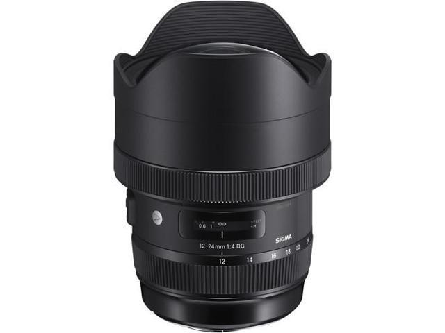 Sigma 12-24mm f/4 DG HSM Art Lens for Canon EF with Cleaning Kit, 57' Full Size Tripod, and 32GB Memory Card Kit