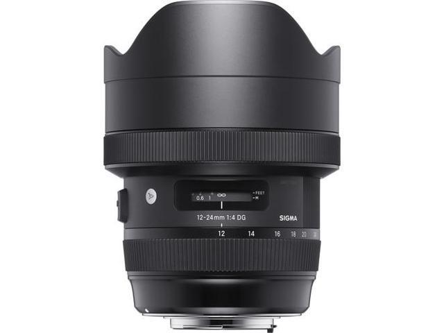 Sigma 12-24mm f/4 DG HSM Art Lens for Canon EF with Cleaning Kit, 57' Full Size Tripod, and 32GB Memory Card Kit