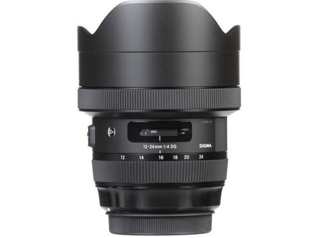 Sigma 12-24mm f/4 DG HSM Art Lens for Canon EF with Cleaning Kit, 57' Full Size Tripod, and 32GB Memory Card Kit