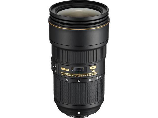 Nikon AF-S NIKKOR 24-70mm f/2.8E ED VR Lens Includes Filter Kits and Tripod (Intl Model)