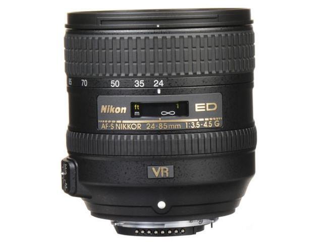 Nikon AF-S NIKKOR 24-85mm f/3.5-4.5G ED VR Lens Includes Filter Kits and Tripod (Intl Model)