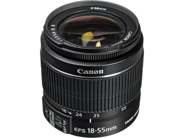 Canon EF-S 18-55mm f/3.5-5.6 IS II Lens (International Model) with Filter Kits
