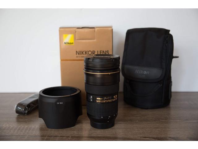 Nikon AF-S FX NIKKOR 24-70mm f/2.8G ED Zoom Lens with Auto Focus for Nikon DSLR Cameras International Version