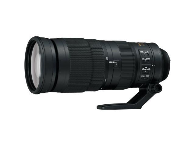 Nikon AF-S NIKKOR 200-500mm f/5.6E ED VR Camera Lens (Intl Model) + UV Filter Kit + Cleaning Kit
