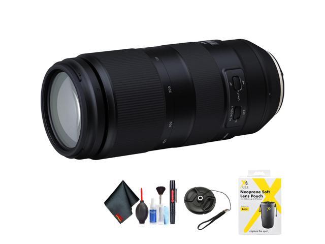 Tamron 100-400mm f/4.5-6.3 Di VC USD Lens for Nikon F for Nikon F Mount + Accessories (International Model with 2 Year W