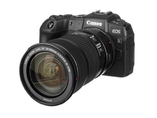Canon EOS RP Mirrorless Digital Camera with EF 24-105mm f/3.5-5.6 STM Lens and Mount Adapter EF-EOS R Kit (Intl Model)