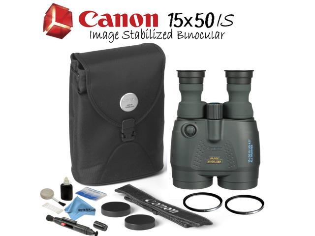 Photos - Camera Lens Canon 15x50 is All-Weather Image Stabilized Binocular Starters Bundle EDIB 
