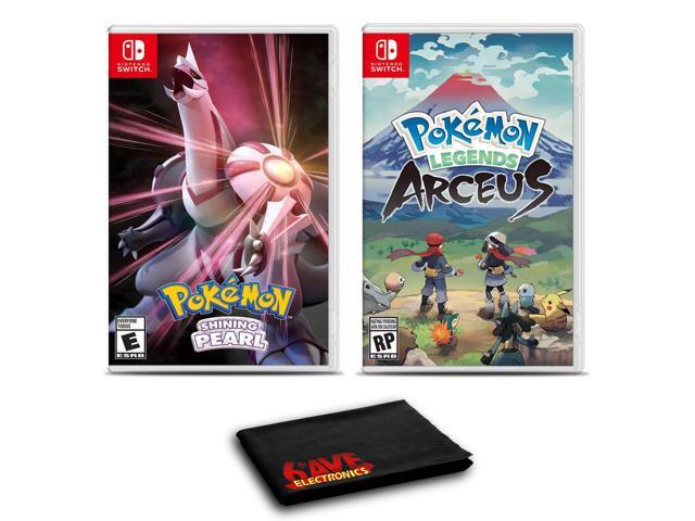 Pokemon Shining Pearl and Pokemon Legends: Arceus - Two Pack Game Bundle For Nintendo Switch Pokemon Shining Pearl and Pokemon Legends: Arceus - Two Pack Game Bundle For Nintendo Switch