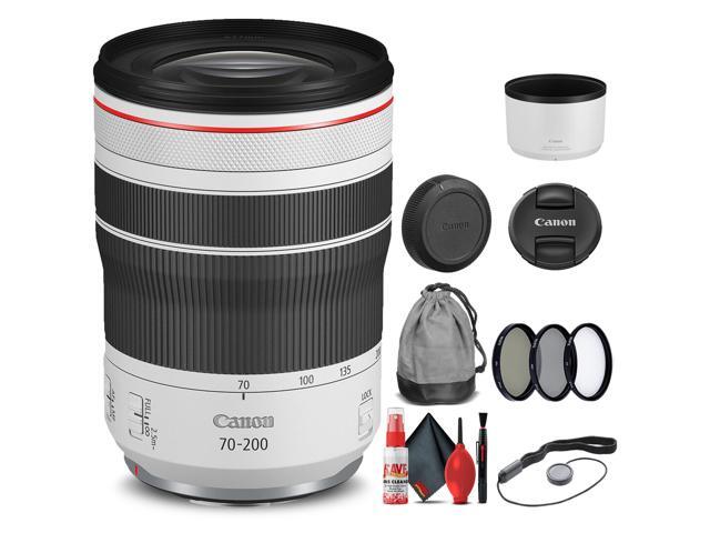 Canon RF 70-200mm f/4L IS USM Lens (4318C002) + Filter Kit + Cap Keeper Base Bundle (International Version)