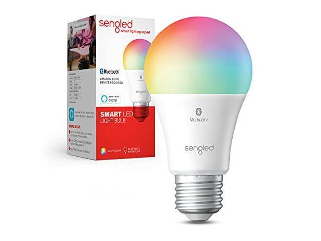 Sengled Smart Light Bulbs, Color Changing Alexa Light Bulb Bluetooth Mesh, Smart