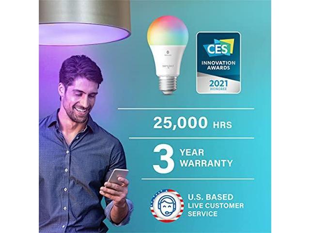 Sengled Smart Light Bulbs, Color Changing Alexa Light Bulb Bluetooth Mesh, Smart