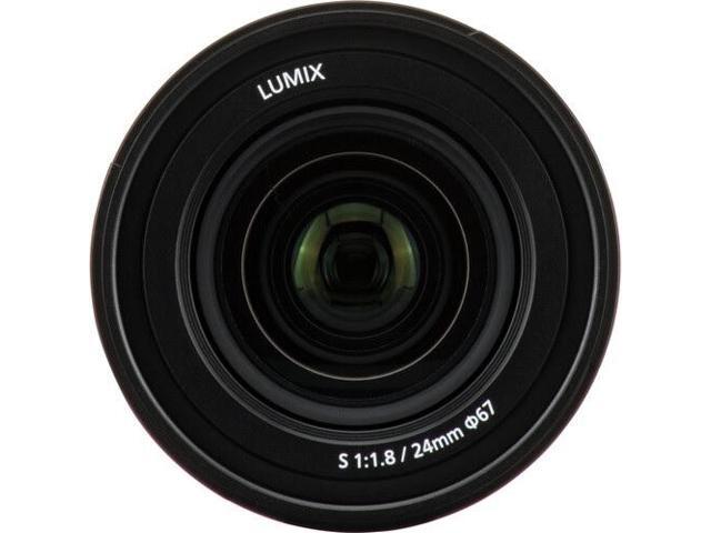 Panasonic LUMIX S Series Camera Lens, 24mm F1.8 L-Mount Interchangeable Lens for Mirrorless Full Frame Digital Cameras, S-S24