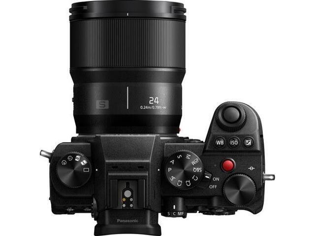 Panasonic LUMIX S Series Camera Lens, 24mm F1.8 L-Mount Interchangeable Lens for Mirrorless Full Frame Digital Cameras, S-S24