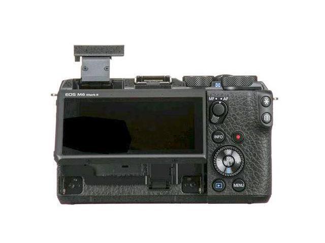 Canon EOS M6 Mark II Mirrorless Digital Camera - Black (International Model)