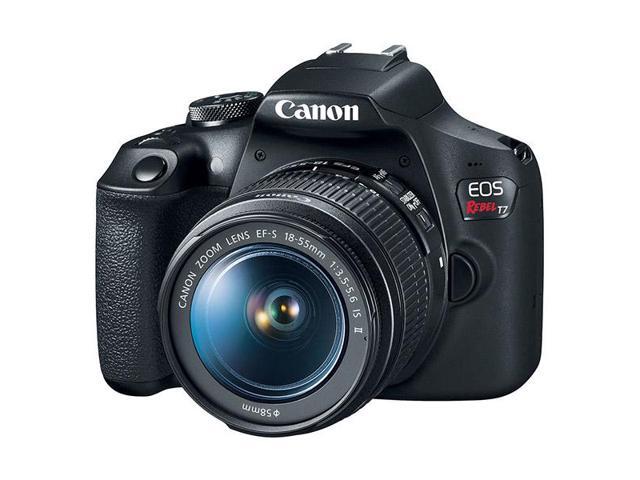 Canon EOS Rebel T7 DSLR Camera W/ 18-55mm Lens 2727C002 - Basic Bundle