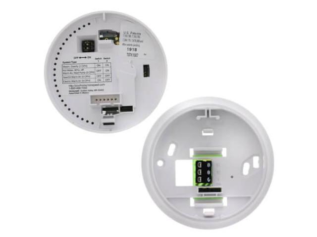 Honeywell T87K1007 Heat Only Thermostat, 1 Pack -White + LCD Cleaner