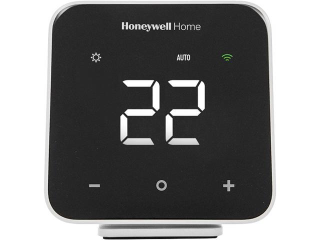 2-Pack Honeywell D6 Pro Wi-Fi Ductless Controller Black + LCD Cleaner
