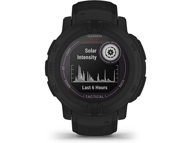 Garmin - Instinct 2 Solar Tactical Edition 45mm Smartwatch Fiber-reinforced Polymer - Black - (2022) - image 7