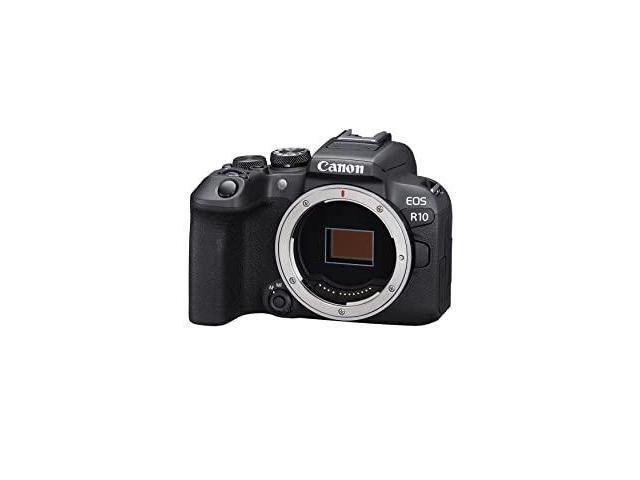Canon - EOS R10 Mirrorless Camera (Body Only) - Black - image 3