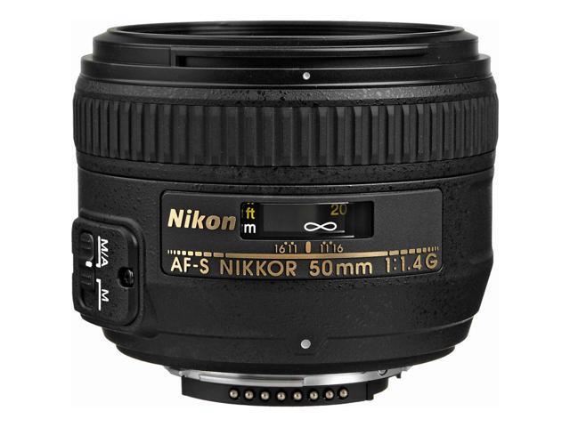 Nikon AF-S 50mm f/1.4G Compact Prime Lens (2180) Intl Model Bundle
