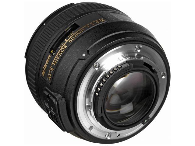 Nikon AF-S 50mm f/1.4G Compact Prime Lens (2180) Intl Model Bundle