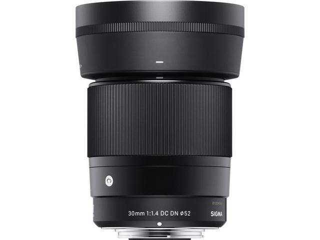 Sigma 30mm f/1.4 DC DN Lens for Micro Four Thirds with Bag, 64GB Kit Bundle
